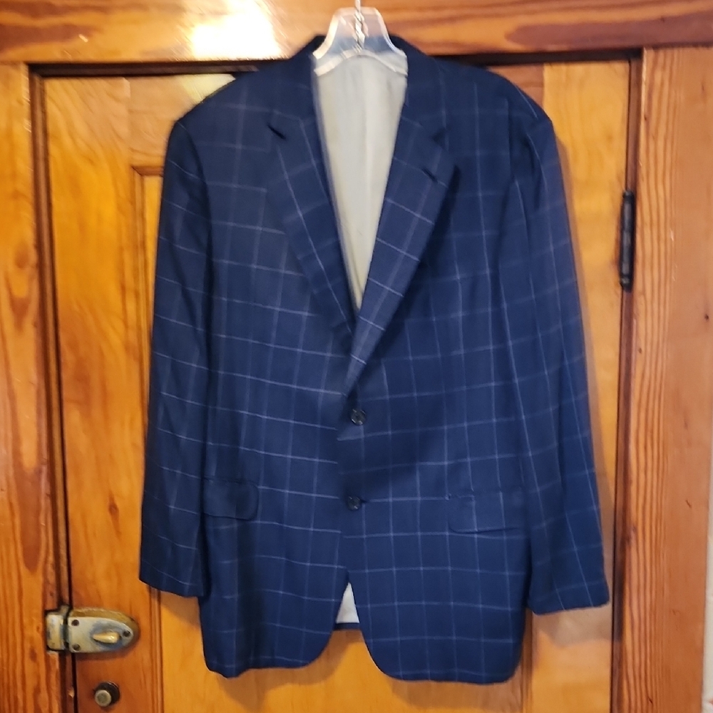 Sartoria Castangia Platinum Collection Silk Wool Blazer Handtailored